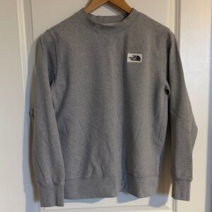 The North Face Gray Crew Neck Sweatshirt